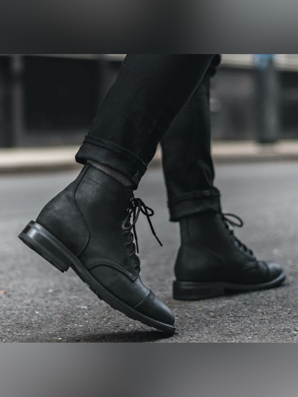 Thursday Boot Company Captain Black Matte Boots Size 10.5 - Picture 3 of 14